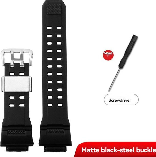 Casio Uhrenarmband, Kautschuk, Camouflage, Herren - Bild 1