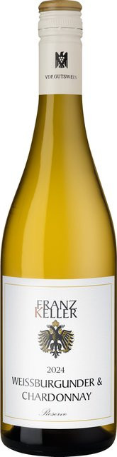 Franz Keller Weißburgunder-Chardonnay Réserve, trocken, Weißwein, 2024, 0,75 l - Bild 1