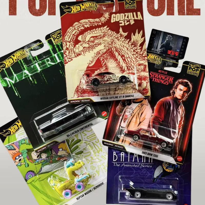 Hot Wheels Stranger Things, Automodelle, 1:64, Metall - Bild 2