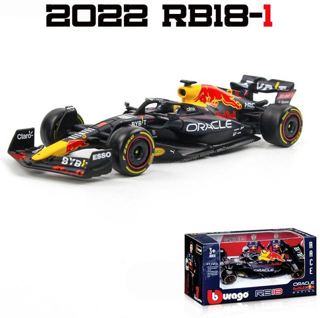 Bburago Red Bull Racing Rb19, Modellauto, 1:43, ab 4 Jahren - Bild 1