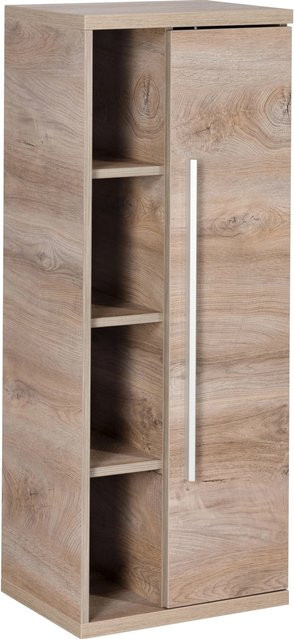 Fackelmann Bad-Hängeschrank Stanford in Eiche Natur, B/H/T: 41,8 x 106 x 32 cm - Bild 1