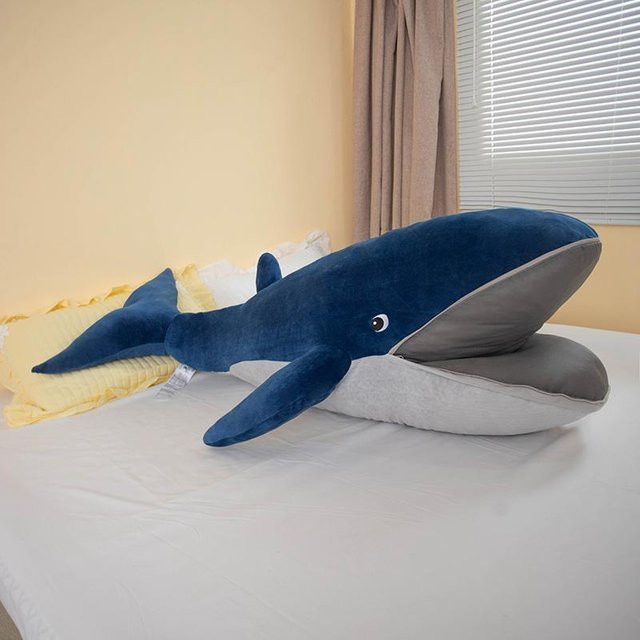 Kidsly Riesen Wal Plüschtier, Blau, Meerestiere, Stoffpuppe - Bild 1