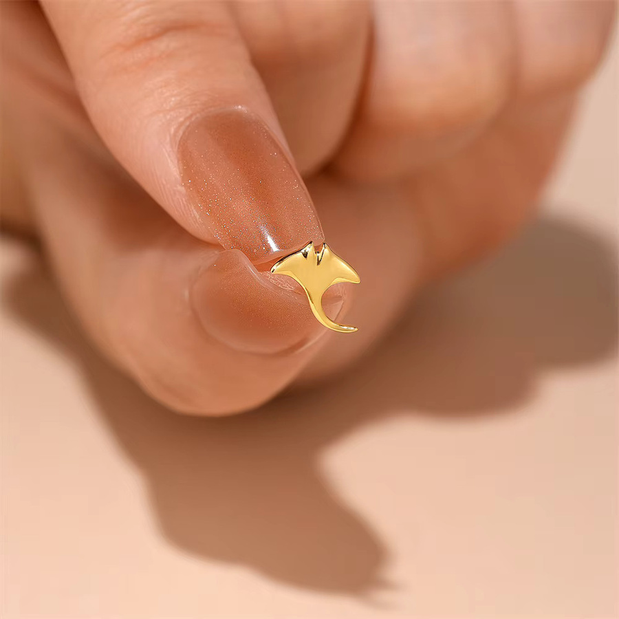 Canner Piercing-Ohrring, 925 Silber, Gold, Kinder - Bild 3