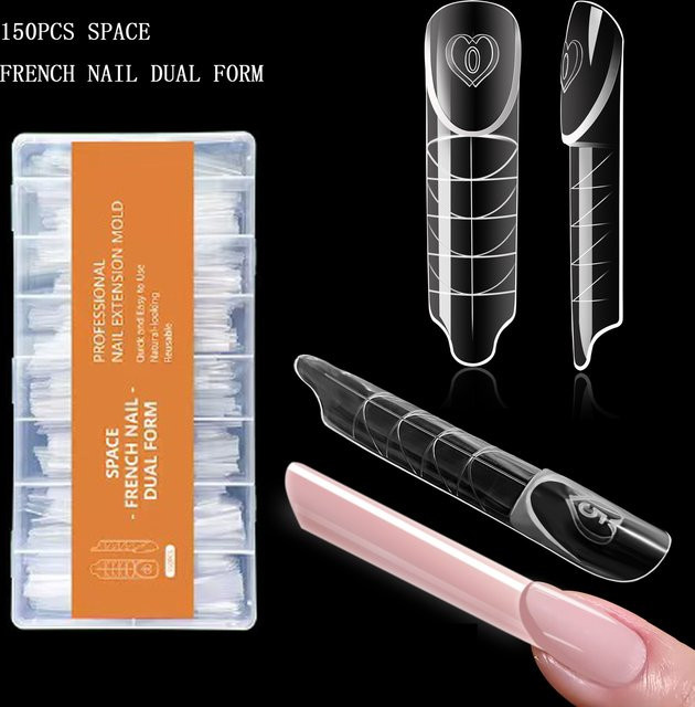 CHUNSHU Nagelformen, 150 Stück, Stiletto-Ballerina-Form, für Nagelgel - Bild 1