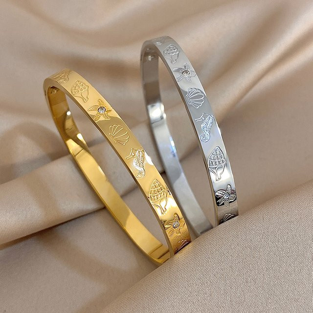 Greatera Carve Armband, Gold, Zirkonia, Damen - Bild 1