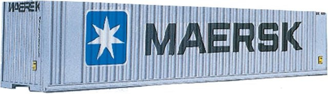 Walthers 40´-HC Container MAERSK, Fahrzeuge, 1:160 (Spur N) - Bild 1