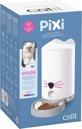 Catit Smart-Futterautomat Vision Pixi in Weiß