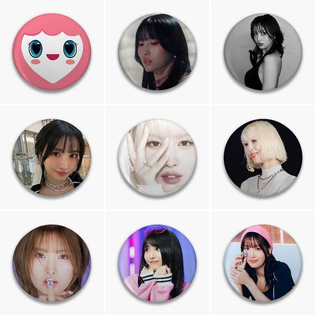 Singer Girl Y-MOMOO Abzeichen, Button-Pin, Unisex - Bild 1