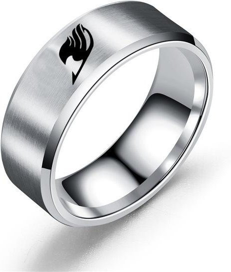 Bxzyrt Ring, Edelstahl, Silber, Unisex - Bild 1