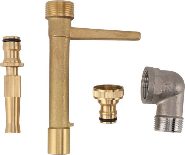GoolRC Schnellkupplung aus Messing G3/4 für Gartenbewässerung und Sprinkler in Gold - Bild 1