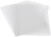 EICHNER Hüllenregister DIN A4 aus Kunststoff, transparent, 6er Pack - Bild 1