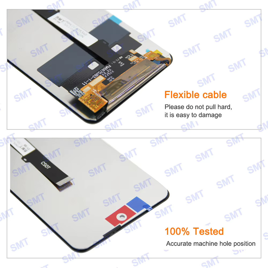 Xiaomi Mi 10T Lite 5G Ersatz LCD Display mit Touch Digitizer und Rahmen in Schwarz für 6,67 Zoll Displaygröße (Modell M2007J17G) - Bild 4
