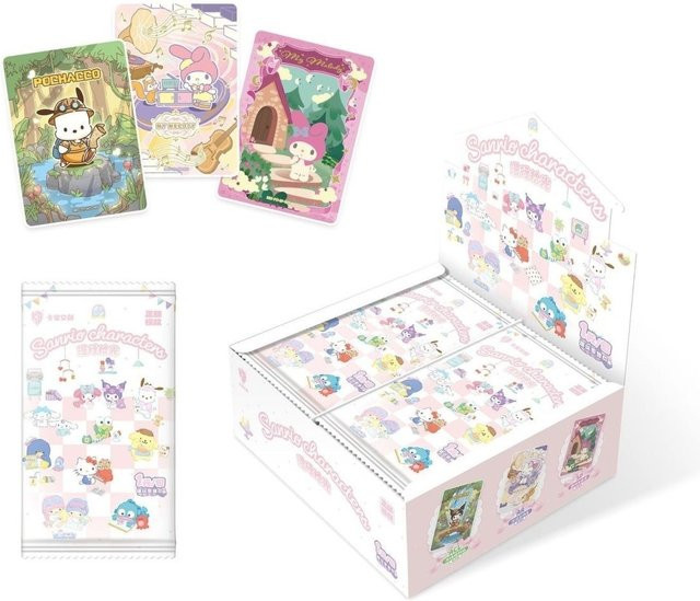 KABAO Sanrio Kuromi Hello Kitty My Melody Sammelkarten, Handelskarten - Bild 1