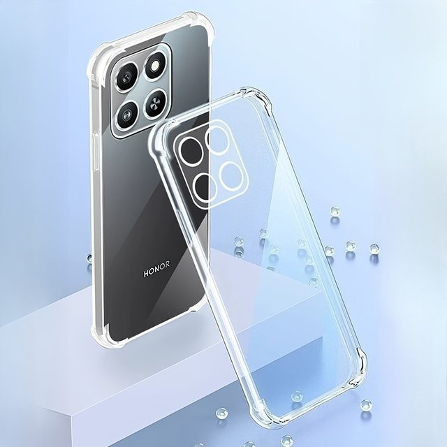 Transparente Silikon Schutzhülle für Honor 400 Smart 5G und Honor X7D 5G - Bild 1