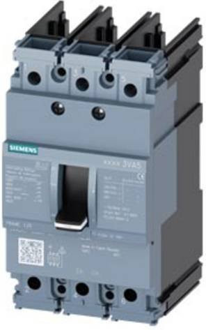Siemens 3VA5135-5ED31-0AA0 Leistungsschalter in Grau mit einem Einstellbereich von 35 - 35A und einer maximalen Schaltspannung von 690 V/AC - Bild 1