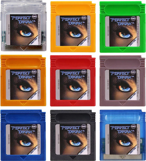 Bandai Perfect Dark GBC-Spielkassette USA-Version für Videospielkonsolen in Grau - Bild 1