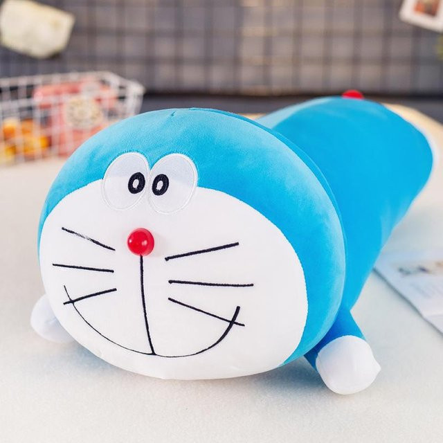 YIRAN Ring, Blaue Dicke Puppe, Klingende Katze, Plüschpuppe, 40cm - Bild 1