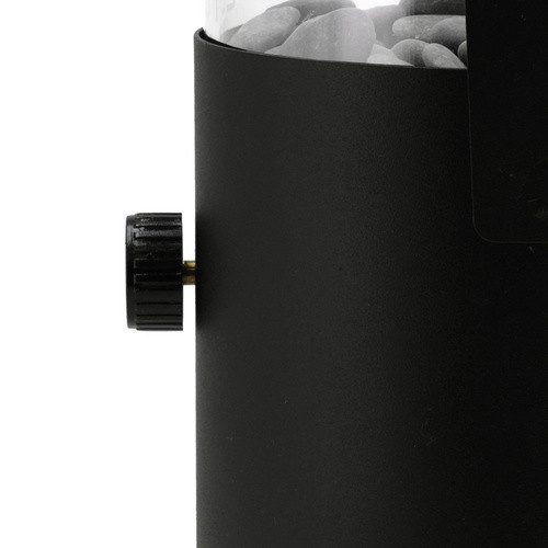 COSI Gaslampe aus Metall in Schwarz, Höhe: 30 cm - Bild 2