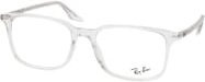 Ray-Ban RX 5421 Korrektionsbrille, Vollrand, quadratisch, transparent, Unisex, Kunststoff - Bild 1