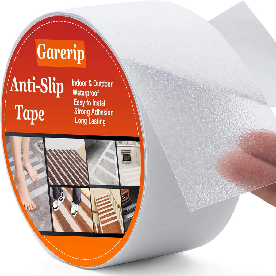 Transparentes Anti-Rutsch-Klebeband für Innen- und Außenbereiche, Breite: 5 cm, Länge: 10,7 m - Bild 1