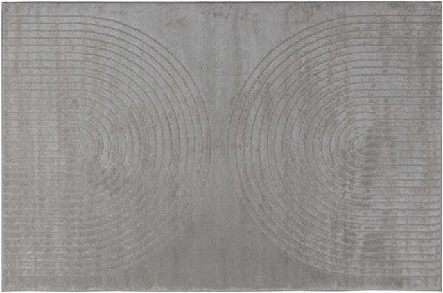 vidaXL GALATI Bereichsteppich rechteckig aus Polyester in Grau, B/T: 280 x 200 cm - Bild 1