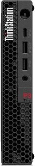 Lenovo ThinkStation P3 Tiny G2 Workstation mit Intel Core Ultra 9 285, 64GB RAM, 1TB SSD, RTX A1000 Grafikkarte und Windows 11 Pro in Schwarz - Bild 1