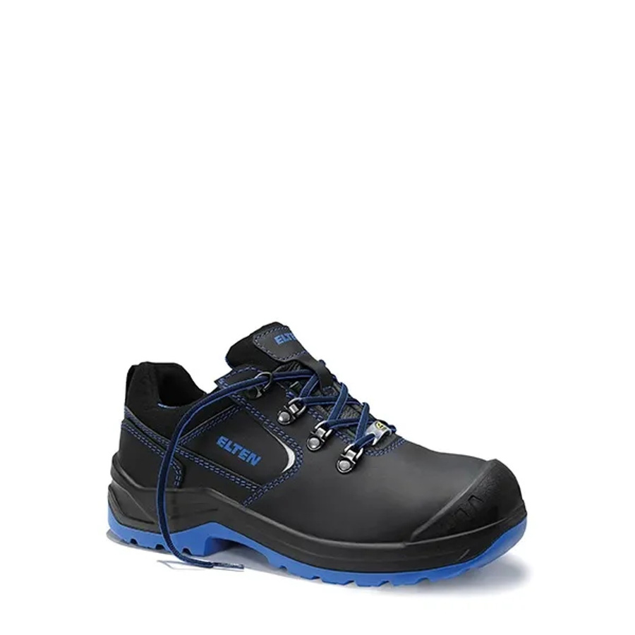 Elten Damen-Sicherheitshalbschuh Lena Black-Blue Low ESD S3 aus Rindleder in Größe 40 - Bild 2