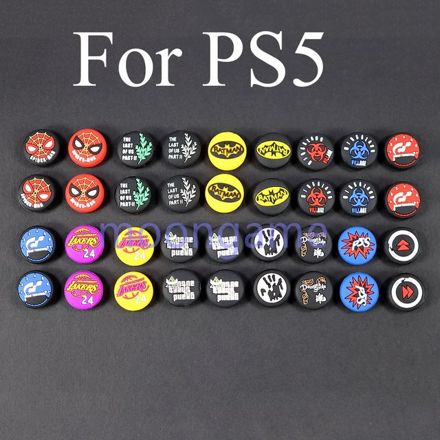 OCGAME 100 Stück Silikon Analog Thumbstick Caps für PS3 PS4 PS5 und Xbox 360 One Joystick Abdeckungen - Bild 1