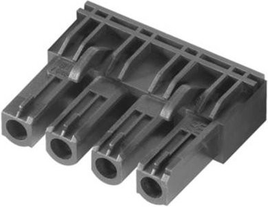 Weidmüller Buchsengehäuse-Kabel Schwarz, 126 St., Rastermaß: 7,62 mm - Bild 1