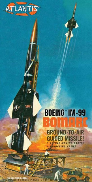 Atlantis Boeing Bomarc Missile, Weltraum, Kunststoff, Schwarz - Bild 1