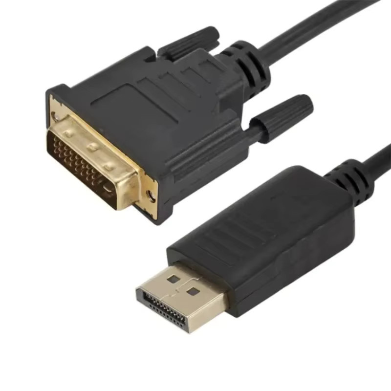 GRWIBEOU DisplayPort zu DVI Konverterkabel Schwarz, Länge: 1,8 m - Bild 5