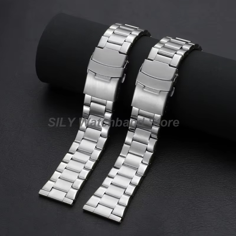 asukaband Uhrenarmband Edelstahl, Silber, Unisex - Bild 2