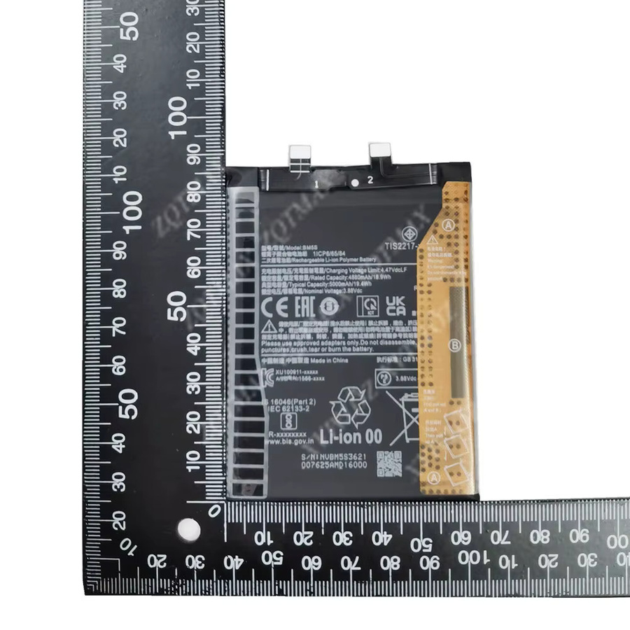 Xiaomi BM5S Ersatzakku mit 5000mAh für K60 Ultra und Mi 13T Pro - Bild 3