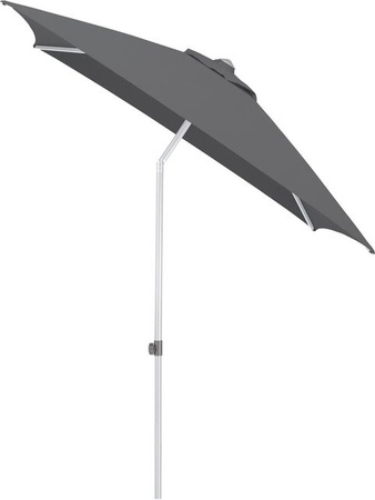 Kettler Marktschirm Easy Push mit UPF 50+ und Push-Up Mechanik, Farbe Anthrazit/Silber, B/T/H: 200 x 200 x 250 cm