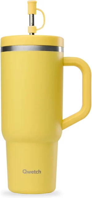 Isothermischer Becher Qwetch in Gelb, 0,47 l - Bild 1