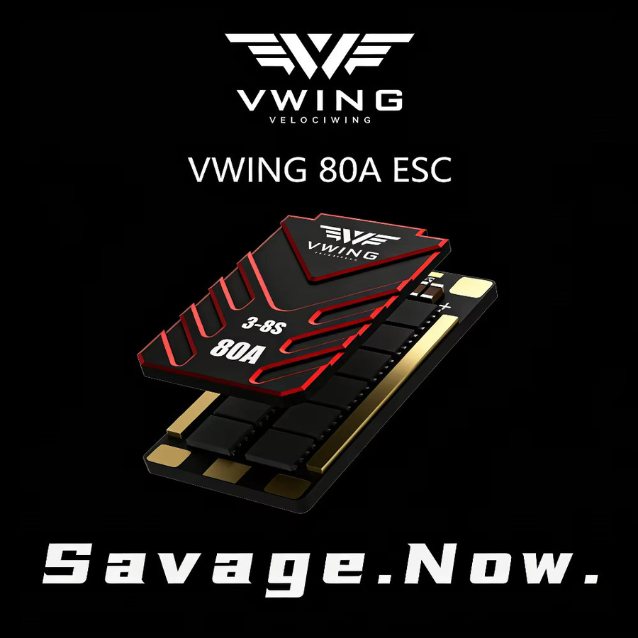 Vwing ESC, bürstenloser Geschwindigkeitsregler, black - Bild 2