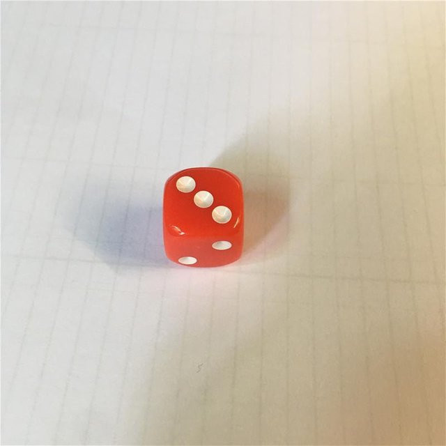 Binchi Keji Travel Sechsseitige Punkt D6 Spielwürfel, Mehrfarbig, 10-teiliges Set - Bild 1