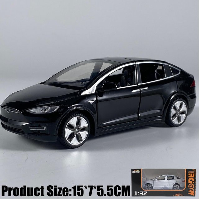 Linyi X AWD Mittelgroßer Luxus-SUV, Modellauto, 1:32, Metall, Schwarz - Bild 1