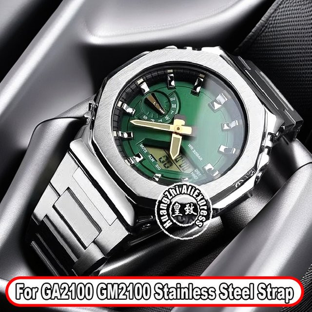 Casio Uhrenarmband Edelstahl, Silber, Herren - Bild 1