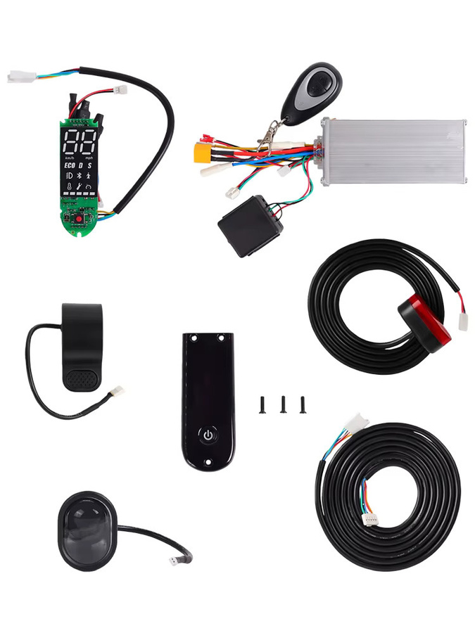 Monorim T3P-C 48V Controller Motherboard mit LED Rücklicht Dashboard Platine für Segway Ninebot Max G30 Elektrische Roller Teile - Bild 2