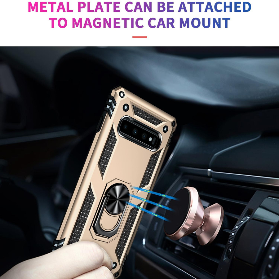 Militärische Schutzhülle mit integriertem Ständer für Samsung Galaxy S7 S8 S8 Plus S9 S9 Plus S10 S10 Plus S10E S10 5G - Bild 3