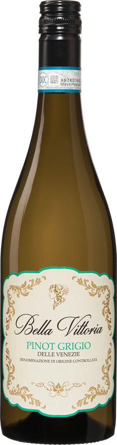 Bella Vittoria Pinot Grigio Weißwein, Italien, 0,75 l - Bild 2