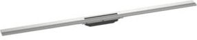 Hansgrohe RainDrain Flex Duschrinne Fertigset in Silber, Edelstahl, Breite: 120 cm - Bild 1
