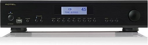 Rotel A14 MKII Stereo Vollverstärker in Schwarz mit Bluetooth, USB und Ethernet/LAN - Bild 1