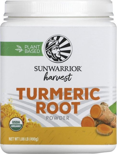 Sunwarrior Harvest Kurkuma-Wurzelpulver gemahlen 490 g - Bild 1