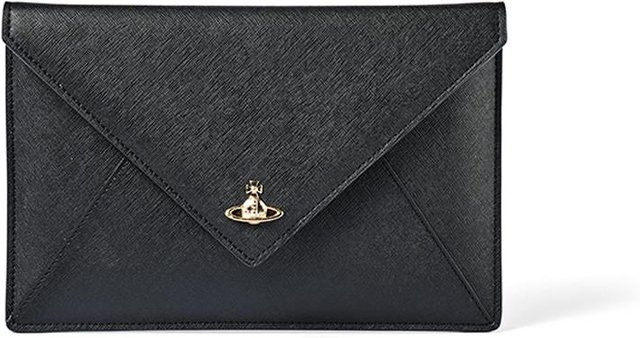 Vivienne Westwood Umschlag-Clutch-Tasche, black, Damen - Bild 1