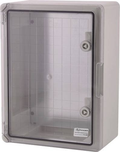Boxexpert Schaltschrank aus Polycarbonat in Lichtgrau und Transparent, B/T/H: 25 x 35 x 15 cm - Bild 1