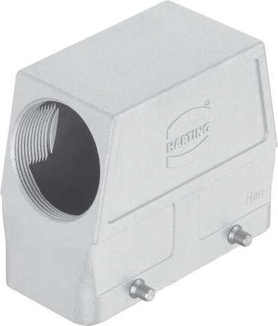 Harting Tüllengehäuse 19 62 816 0528 in Silber aus Aluminium - Bild 1