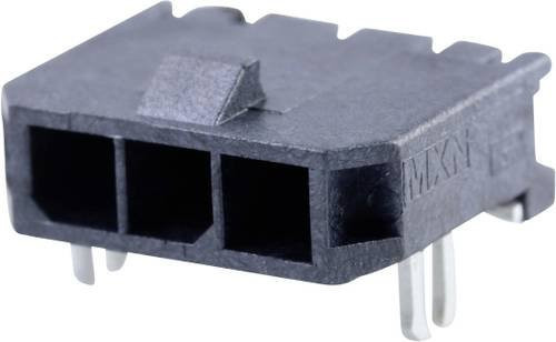 Molex Einbau-Stiftleiste Standard Schwarz, Rastermaß: 3 mm, Artikelnummer: 436500309, Tape on Full reel - Bild 1