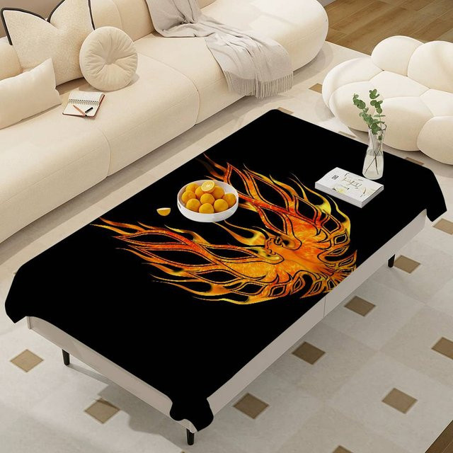 Beau Maison Tischdecke Pontiac Firebird Trans, Schwarz, B/T: 140 x 90 cm, wasserabweisend - Bild 1